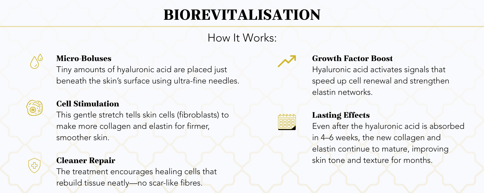 Biorevitalisation How it Works