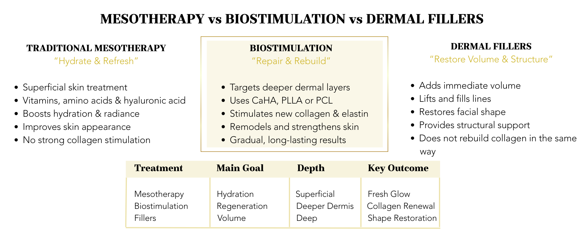 Biostimulation Overview Comparison